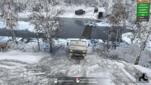 MudRunner Truck Mod: Kamaz 63501 – Multilift + Bridge (Image #2)