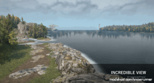 SnowRunner Map Mod: Canadian Runner 01 – The Town V0.1 (Image #2)