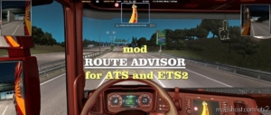 Route Advisor [1.38] for Euro Truck Simulator 2