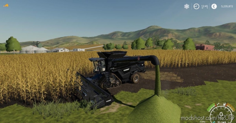 Agco Ideal9 Forage Harvester + Cutter for Farming Simulator 19