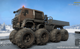 SnowRunner Truck Mod: Russian Redneck RR Azov 64131 OP V1.7 (Image #3)