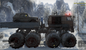 SnowRunner Truck Mod: Russian Redneck RR Azov 64131 OP V1.7 (Image #4)