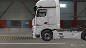 Mercedes Benz Actros MP5 Template for Euro Truck Simulator 2