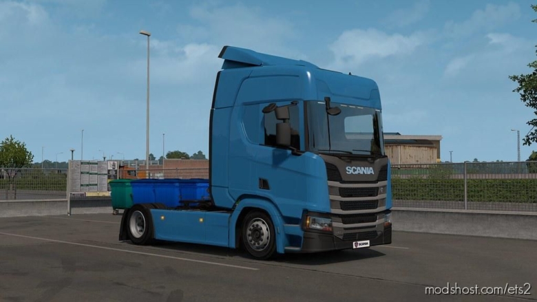 LOW Deck Chassis Addon For Eugene Scania NG By Sogard3 V1.5 for Euro Truck Simulator 2