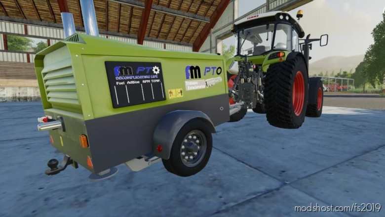 Artmechanic PTO for Farming Simulator 19