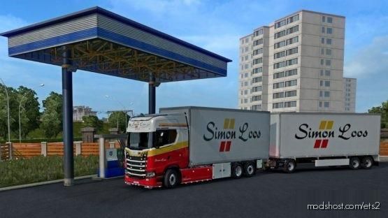 Simon Loos Scania S + BDF Tandem for Euro Truck Simulator 2