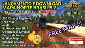 ETS2 Mod: Brazil North Map V5.2 1.38 (Image #3)