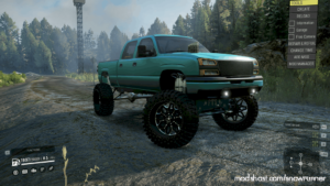 SnowRunner Car Mod: Frog’s 2007 Chevy Silverado (Sema Cateye) V101 (Image #2)