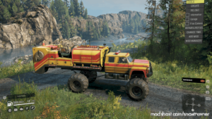SnowRunner Car Mod: F750S And The “Fire Chief” V2.0.0 (Image #4)