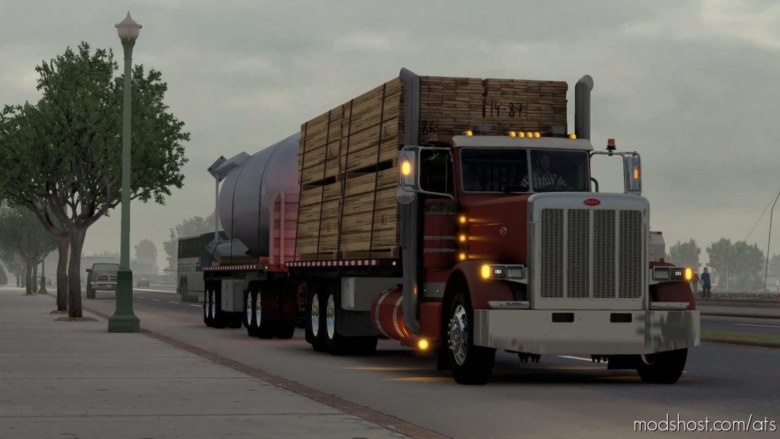 Heavy Truck And Trailer Add-On For HFG Project 3XX [1.38.X] for American Truck Simulator