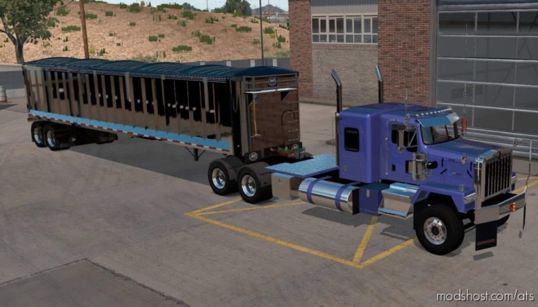 MAC Walking Floor Dump Custom [1.38] for American Truck Simulator