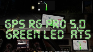GPS RG PRO Green LED V5.0 for American Truck Simulator