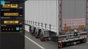 SCS Trailer Tuning Pack V1.8 for Euro Truck Simulator 2