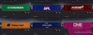 ATS Mod: Cargo Pack For Real Shipping Container Companies 1.38 (Image #2)