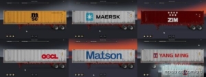 ATS Mod: Cargo Pack For Real Shipping Container Companies 1.38 (Image #3)