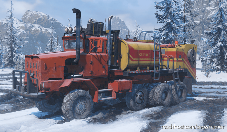 Enhanced Derry Longhorn 3194 “Prime Mover” M181 V1.0.1 for SnowRunner