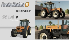 Renault 851-4S Turbo for Farming Simulator 19