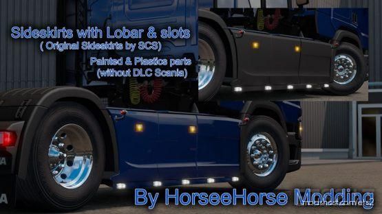 Sideskirts With Lobar For Scania NG for Euro Truck Simulator 2