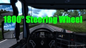 1800 Steering Wheel [1.38.X] for Euro Truck Simulator 2