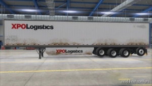 ATS Mod: XPO Logistics Trailer Skin For SCS BOX Trailer ALL Types V1.38 (Image #3)