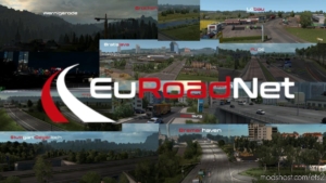 Map Euroadnet [1.38] for Euro Truck Simulator 2