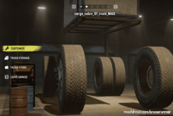 SnowRunner Mod: Cargo Cabin Truck 4×4 V0.1 (Image #4)