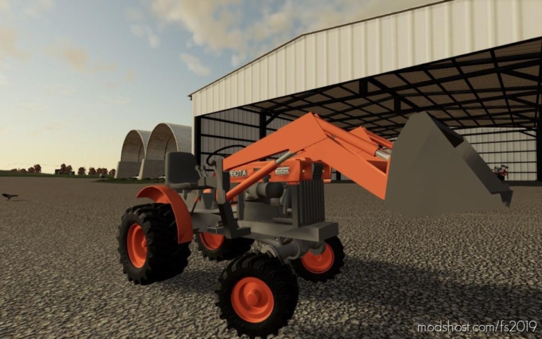 Kubota Mini Tractor V1.1 for Farming Simulator 19