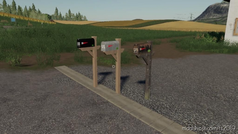 American Mailbox for Farming Simulator 19