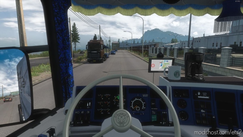 Custom Interior For Rjl’s Scania 4 Series V0.2 for Euro Truck Simulator 2