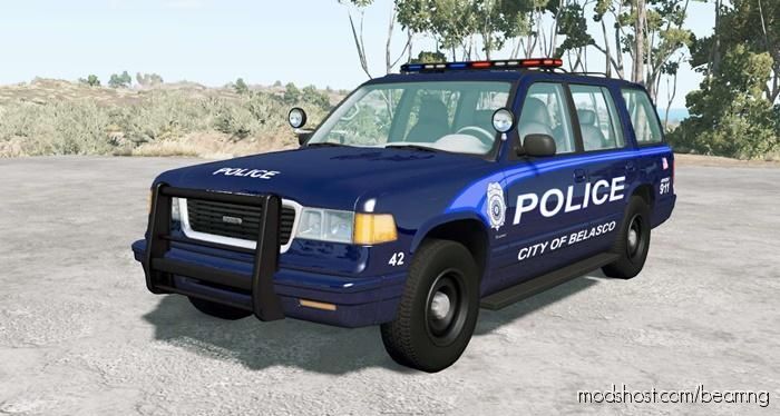 Gavril Roamer Belasco Police V1.2 for BeamNG.drive