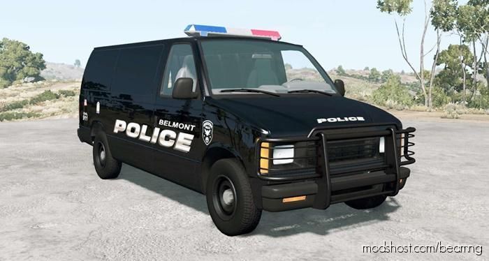 Gavril H-Series Belmont Police V1.1 for BeamNG.drive