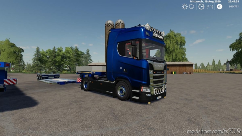 Scania Trucks Pack Multicolor for Farming Simulator 19