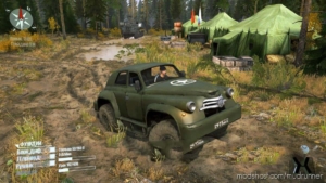 MudRunner Mod: Textures (2PCS) For GAZ M-72 Pack (Image #2)