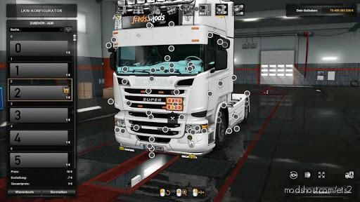 Scania R & Streamline 2012 By Fred V4.0.5 for Euro Truck Simulator 2