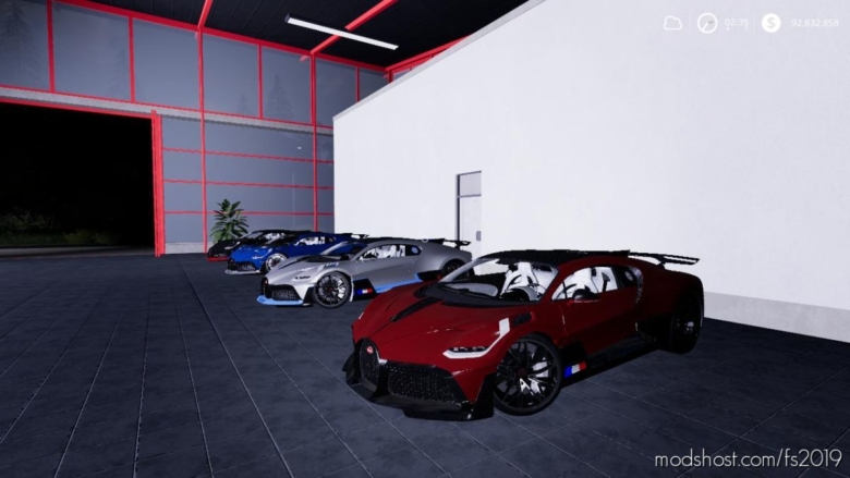 Bugatti Chiron for Farming Simulator 19
