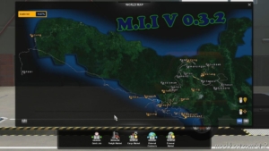 ETS2 Mod: Most Extreme Map Mod Of Indonesia 1.30 To 1.38 (Image #3)