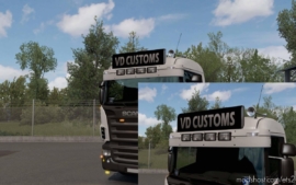 ETS2 Part Mod: Sunshield Pack Scania RJL 1.38 (Image #2)