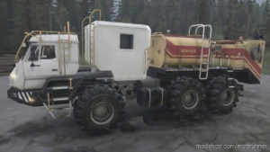 MudRunner Truck Mod: Azov 4220 Antarctic Mod V11.08.20 (Image #2)