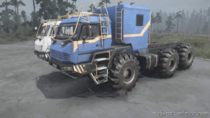 MudRunner Truck Mod: Azov 4220 Antarctic Mod V11.08.20 (Image #3)