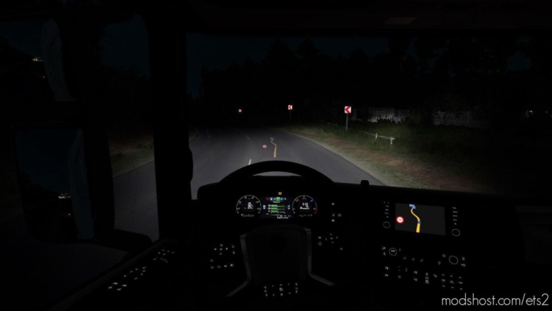 Heads UP Display for Euro Truck Simulator 2