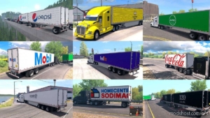 ATS Mod: Skins For ALL Company Trailers 1.37 – 1.38 (Image #2)