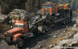 SnowRunner Truck Mod: Enhanced W Western Star 4964 “Heavy-Hauler” M181 V2.0.0 (Image #4)