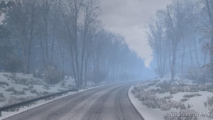 ETS2 Mod: Frosty Winter Weather Mod V7.5 (Image #3)