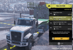 SnowRunner Mod: BUY And Sell Special Trailers With Fuel/Repair V0.1 (Image #3)