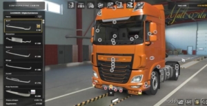 ETS2 Part Mod: DAF XF 106 Slot V1.2 1.38.X (Image #2)