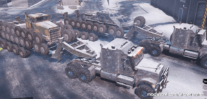 SnowRunner Mod: Semitrailer M747 With Sidewalls (Image #4)