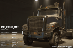 SnowRunner Truck Mod: CAT CT680 MAX V0.1 (Image #3)