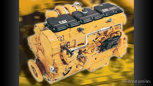 CAT C13 & C15 Acert Addon Engines For Zeemod’s 3406E Sound for American Truck Simulator