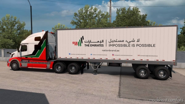 The Emirates Trailer Pack for American Truck Simulator