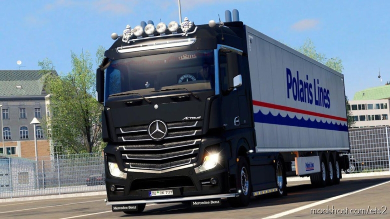 Mercedes Actros MP4 Reworked V2.3 [1.38] for Euro Truck Simulator 2